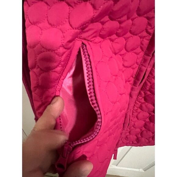 Harve Bernard Zip up Sweater Pink Size Large - Picture 8 of 8